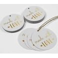 thumbnail image 4 of Inkdotpot Made With Love Text Bottle Tag Real Gold Foil Favor Hang Tags Pack Of 50, 4 of 6