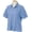 Periwinkle, variant on Monterey Club Women's Peached Solid Short Sleeve Casual Golf Polo Shirt #2156