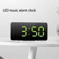 thumbnail image 3 of Con Espejo Led Reloj Despertador Electrónico Reloj De Cabecera Con Espejo Ajustable Cateissary HA042865-01, 3 of 6