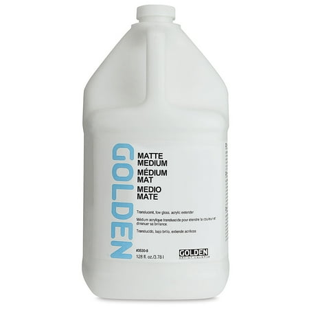 UPC: 0738797353084 | Golden Acrylic Medium – Matte Medium  128 oz