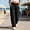 Black plus size wide leg pants a1, variant on Women Plus Size Wide Leg Elastic Waist Trousers Casual Solid Loose Palazzo Pants with Pockets Workout Lounge Travel Office Wear, Blue L