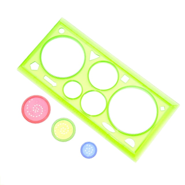 ZZwxWA Holiday Saving Drawing Kit Design Geometric Ruler Learning Drawing Tool Stationery