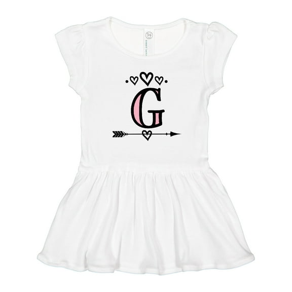 Inktastic Letter G Monogram Tribal Arrow Girls Toddler Dress