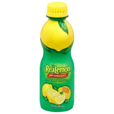ReaLemon 100% Lemon Juice – 15 Oz Bottle (Pack Of 6) – For Cooking, Baking, And Beverages