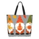 thumbnail image 1 of Fotbe Hello Fall Gnomes Bolsa Tote Estética de Lona con Estampado para Mujer - Bolsa Reutilizable de Hombro Casual para Vacaciones, Compras, Trabajo y Gimnasio, 1 of 8