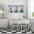 thumbnail image 2 of Hieng 3 Piece Ballet Canvas Wall Art Ballerina Painting Picture Elegant Dancing Girl Art Prints for Bedroom (only canvas), 2 of 6