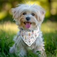 thumbnail image 2 of Dog Bandana 1 Pack,Rainbow Princess Castle Pattern Bandanas for Dogs,Cat Bandana,Small/ Large Dog Bandana 2 Size,Dog Bandanas, 2 of 6