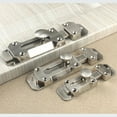 thumbnail image 2 of 3/4/5inch Brushed Nickel Door Lock Slide Bolt Latch For Bathrooms Toilets & More, 2 of 2
