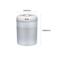 thumbnail image 3 of Large Room Humidifier, 3L Top Fill Digital Display Humidifier, USB Powered Adjustable Mist Bedroom Office Desk Oil Diffuser with Night Light, White, 3 of 7