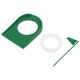 thumbnail image 1 of Plástico verde portátil desmontable práctica de Golf poner taza de entrenamiento Putter placa interior entrenador ayuda para el hogar Oficina, 1 of 10