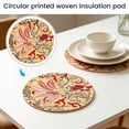 thumbnail image 4 of Kitchen Table Mat, Counter Protectors for Kitchen, Navy Blue Kitchen Decor, Blue Decorations, Thick Woven Printed 4.5 Inch Diameter Random Single Piece Colorful Heat Insulation-1pc, 4 of 5
