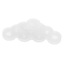 NICEXMAS 10Pcs Silicone Grommets Straw Hole Plugs for Jar Lid Protection