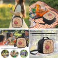 thumbnail image 5 of Yuyamidu Kawaii Capybara 17 Inch Kids School Bag Set, 4 Piece Flap Backpack with Lunch Bag, Pencil Case and Water Bottle Holder, Lightweight Multi-Pocket Backpack for Back to School Season, 5 of 7
