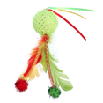 thumbnail image 4 of Multipet Mesh Feather Ball Cat Toy Color:Assorted Packs:Pack of 1, 4 of 7