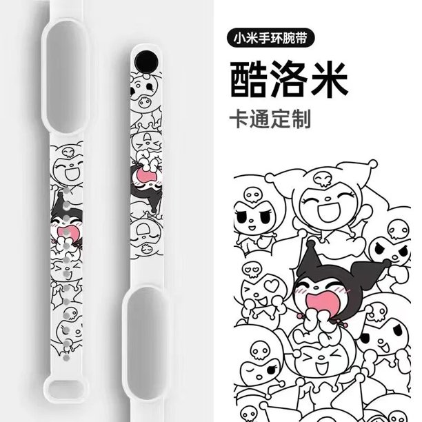 Banda electrónica LED Sanrio Kawaii, Hello Kitty, Cinnamoroll, Kuromi, pulsera inteligente, reloj multifunción de Anime para estudiantes, regalo de Navidad