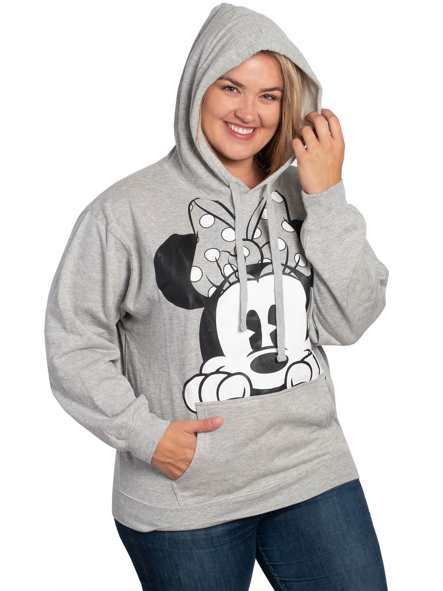 Minnie Mouse Cartoon Cute Hoodie Sweatshirt Jumper Pullover Men Women Ladies Unisex 3833