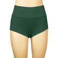 thumbnail image 2 of Endives Womens Fitness Short Stretch Hollow out Elastic High Waist Casual Shorts Hot Short Sport Yoga Short, 2 of 6