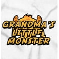 thumbnail image 2 of Grandma's Little Monster Grandchild Romper Boys or Girls Infant Baby Brisco Brands 12M, 2 of 7