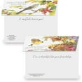 thumbnail image 4 of miduoudo-Nature's Serenade Religious Thinking of You Friendship Greeting Card Set - Value Pack of 20 Cards With White Envelopes for Friends & Family, 10 Designs, Large 5" x 7" Assortment, 4 of 4