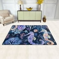 thumbnail image 3 of Seahorse with Jellyfish Area Rug Washable Floor Carpet Mat 60 x 39 inch for Bedroom Living Room Kids Room Home Decor, 3 of 7