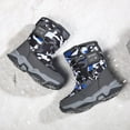 thumbnail image 6 of Zshosam Baby Girl Boots Kids Boys Girls Cold Weather Water Resistant Winter Snow Boots Size 11.5,(Grey Little Kids 11.5), 6 of 7