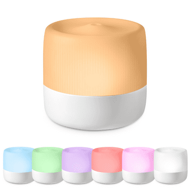 Homedics Ultrasonic Aroma Essential Oils Diffuser with Color-Changing Lights, up to 5 Hours  Runtime,  Uses Your Favorite Essential Oils, 180 ml
