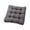 Dark Gray, variant on Hvmvliv 17.72X17.72in Square Seating Cushion with Fixed Belt,High-Quality Foam Filling Tatami Mat,Futon Cushion,Contours to Body,Reduces Hip Back Pressure for Office,Dinnner,Sofa Orange