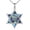 hanukkiah necklace, variant on Star of David Necklace Sterling Sliver Abalone Shell Tree of Life Necklace Jewish Jewelry Gifts for Women Men
