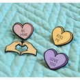 thumbnail image 3 of PinMart's Love You Candy Heart Valentine's Day Enamel Lapel Pin, 3 of 8