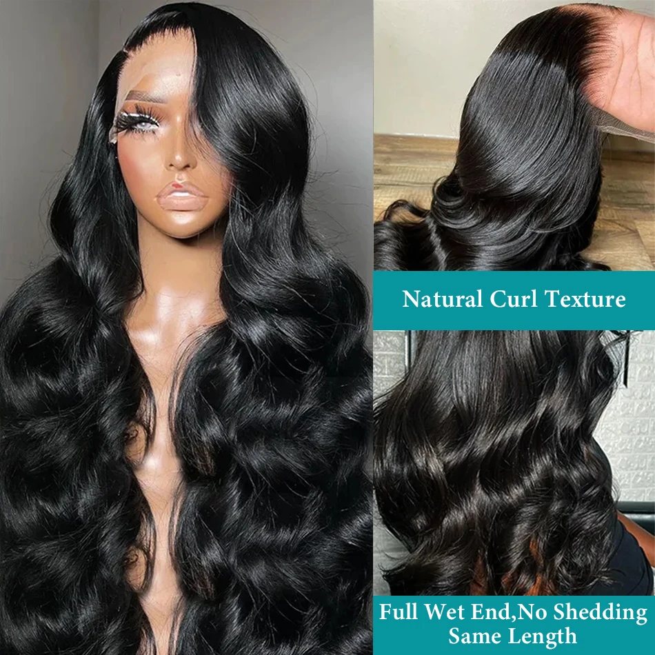 HD Body Wave Lace Frontal Wig13x6 Transparent Lace Front Human Hair Wigs For Women Pre Plucked Frontal Wig With Baby Hair Natural Hairline Glueless Wigs Brazilian Virgin Human Hair Lace Frontal Wig C