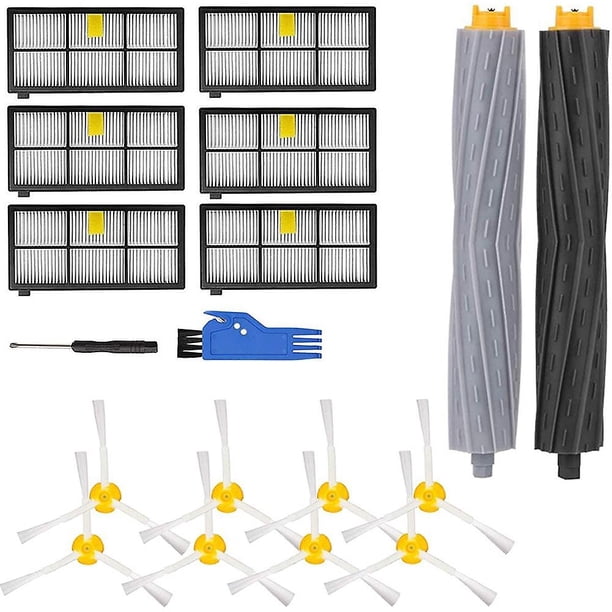 Reemplazo de robots de barrido Filtros de cepillos laterales de cepillo principal para robot Irobot Roomba 870 880