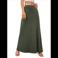 thumbnail image 3 of Faldas Casuales de Media Pierna para Mujer, Elásticas, Ultrasuaves, Holgadas, de Talle Alto y para Estar en Casa. Verde S, 3 of 7