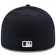 thumbnail image 5 of Men's New Era Navy Atlanta Braves Road Authentic Collection On-Field 59FIFTY Fitted Hat, 5 of 5