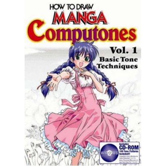 Pre-Owned How To Draw Manga Computones Volume 1: Basic Tone Techniques (Paperback) 476611471X 9784766114713