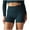 Dark Blue, variant on cfhntfmh Biker Shorts for Women Ribbed Seamless High Waisted Workout Gym Yoga Pants Basic Stretchy Shorts