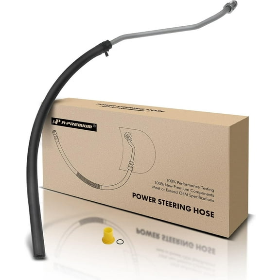 A-Premium Power Steering Hose Return Line Hose Assembly Compatible with Jeep Wrangler TJ 2003-2006 2.4L 4.0L Cut to Fit