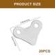 thumbnail image 3 of 20pcs Stainless Steel Nut Opener Tool Hazelnut Peeler with Nonslip Handle Macadamia Cracking Tool Kitchen Gadget, 3 of 4