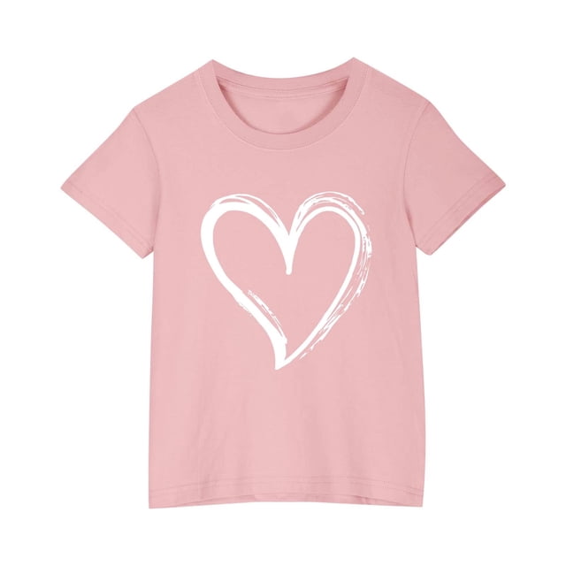 Zpanxa Chemises Filles T-Shirt à Imprimé d'Halloween Col Rond Manches Courtes Haut Mode en Coton 9 Ans