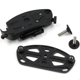 thumbnail image 3 of Belt clip camera strap holder backpack - 1/4 camera mount for camera waist belt and backpack 0, 3 of 5