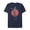 Navy Blue, variant on Men's Star Wars: The Mandalorian IG-11 Dusty Sunset Graphic Tee Black Small
