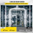 thumbnail image 4 of VEVOR Sewer Camera - 98.4 FT Cable, 4.3 Inch LCD Monitor, Waterproof IP68, 6 LEDs, 8500mAh Battery, DVR Function, 30M Pipeline Inspection Camera, 4 of 12