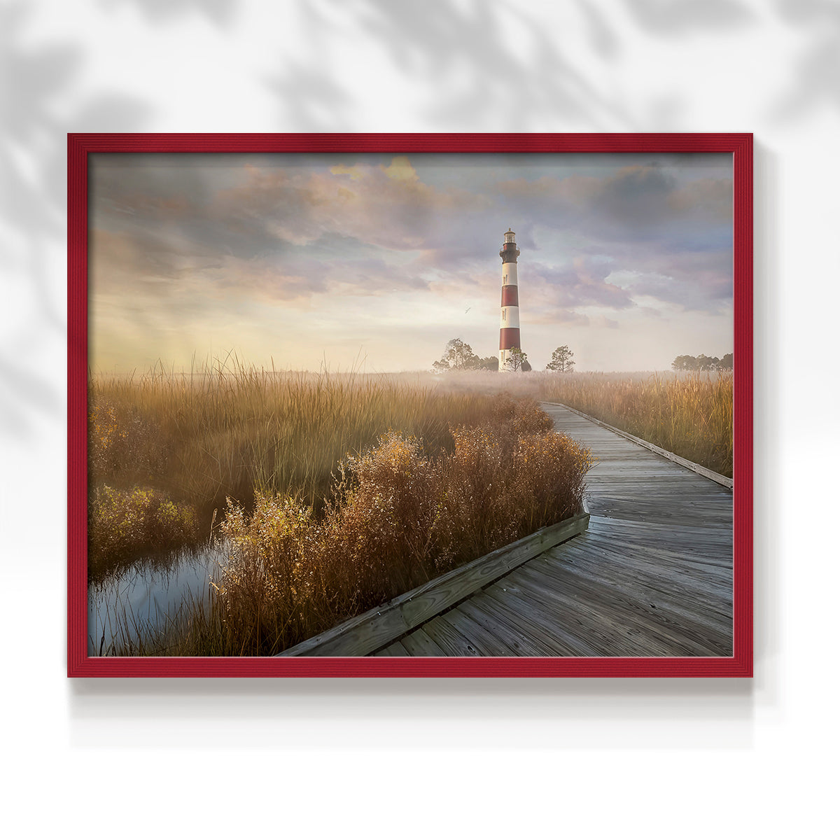 Private Path I by Mike Calascibetta - Restickable Framed Giclée Print