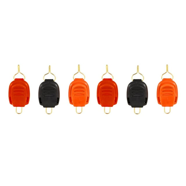 Toystoory Paquete de 30 soporte para línea de pescado, hebilla de parada, carrete de lanzamiento de cebo portátil, soporte para alambre de pesca, tapón Type2 NO2 Toystoory CBP235029