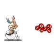 thumbnail image 1 of Figuras de payasos,Estatua de payaso,escultura,adorno de mesa,Colección de estatuillas de payasos adorables,Abanicos plegables festivos,Decoraciones de abanicos de papel para el Año Nuevo, 1 of 8