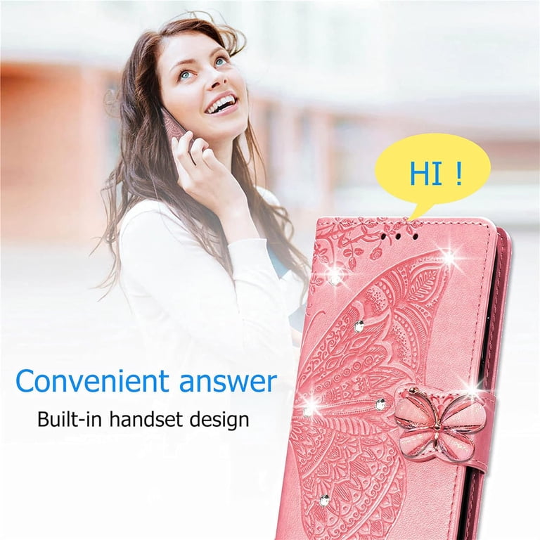 for Oppo Find X6 Pro Wallet Case for Women Girls, Shiny Butterfly Flower PU Leather Cover with Card Slot Holder Flip Phone Case for Oppo Find X6 Pro Rhinestone Pink - Walmart.com for Oppo Find X6 Pro Wallet Case for Women Girls, Shiny Butterfly Flower PU Leather Cover with Card Slot Holder Flip Phone Case for Oppo Find X6 Pro Rhinestone Pink - Walmart.com