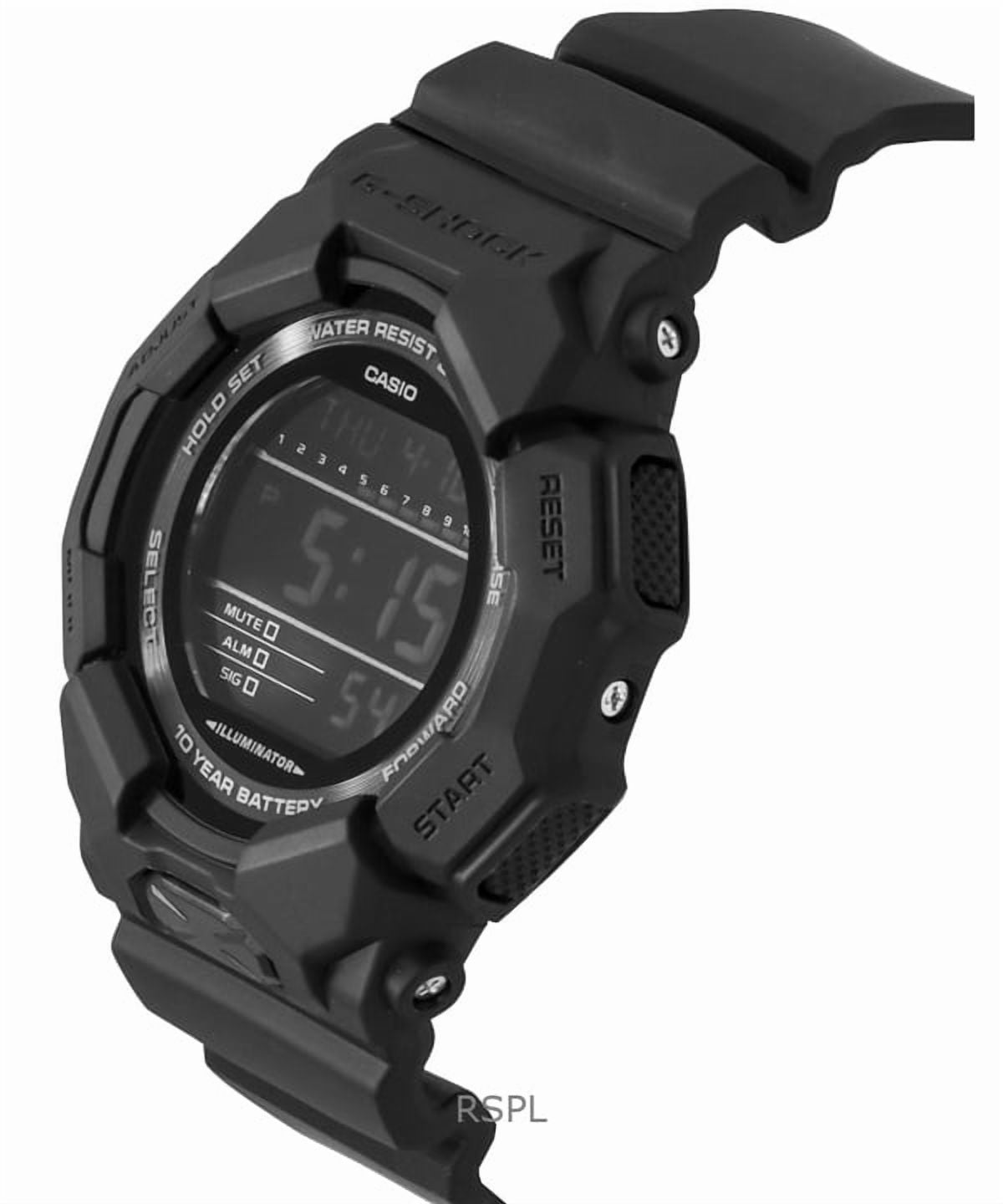 Casio G-Shock Digital Bio-Based Resin Strap Quartz GD-010-1A1 200M Mens Watch