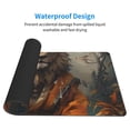 thumbnail image 3 of Salouo Jungle Meditating Lion Print Large Mouse Pad,Extended Mat Desk Pad, 3mm Thick Mice Pad Desk Mat Big Desk Pad for Work, Game, Office, Home -16 x 29.5in, 3 of 8