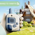 thumbnail image 2 of GJX Dino Walkie Talkies for Kids,Dinosaur Toys for Kids 3-5-7,Toddler Kids Toys 2 Pack Birthday Gifts for 3 4 5 6 7 8 9 Year Old Boy Girls Toy for 3-12 Boys Outdoor Game,Easter Stocking Stuffers, 2 of 7