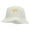 White, variant on Swag Tagged Embroidered Pigment Dyed Bucket Hat - White OSFM