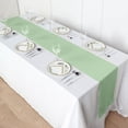 thumbnail image 6 of BalsaCircle 12" x 108" Polyester Table Top Runner Sage Green, 6 of 8